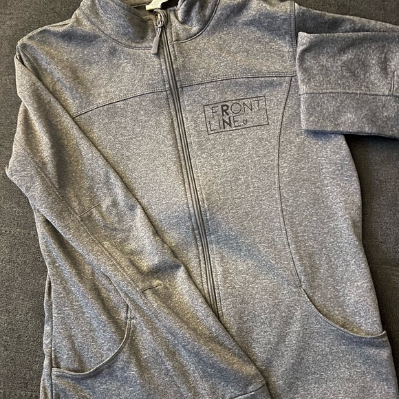 Front Line Zip Up Jacket - Picture 2 of 3